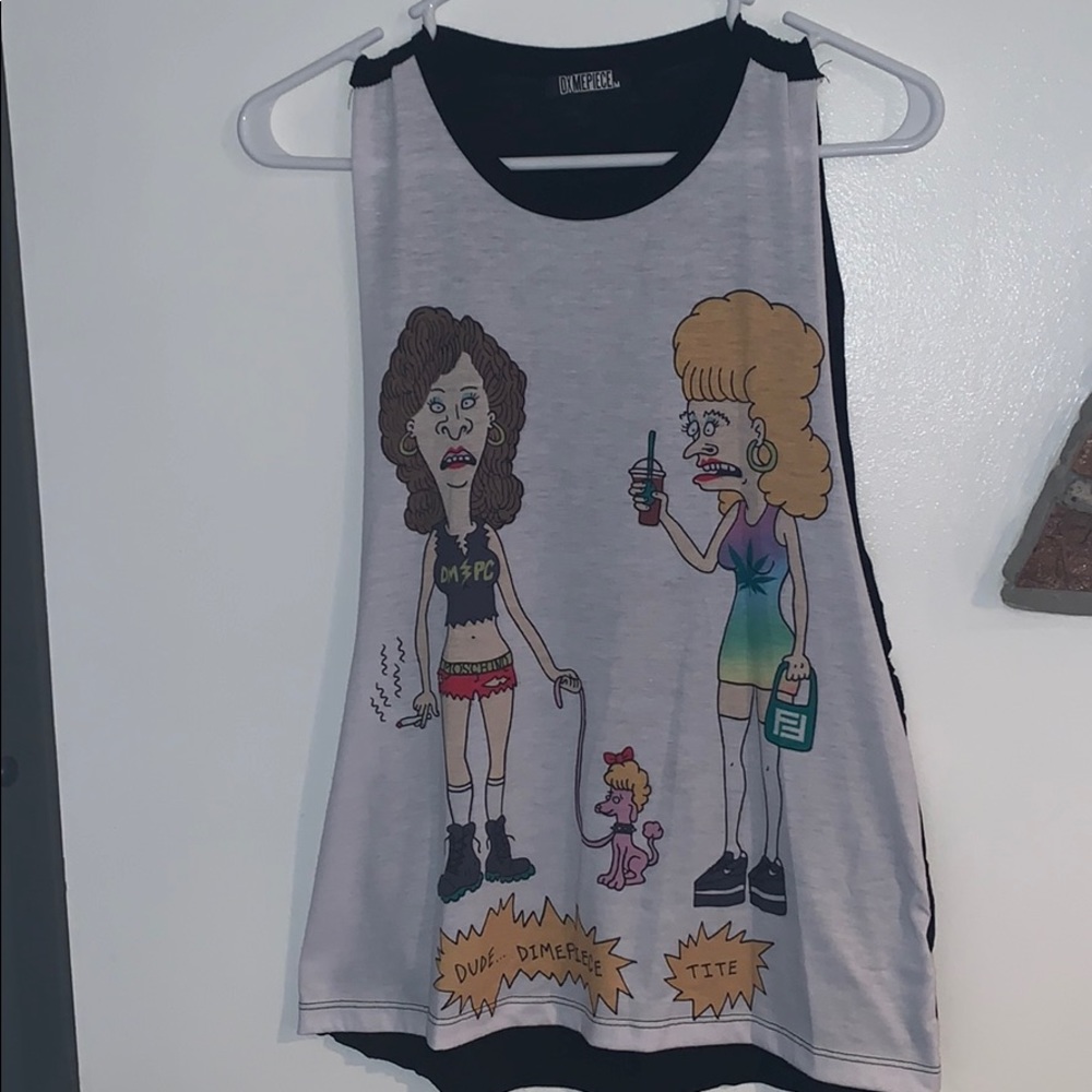 Dimepiece Bevis and Butthead inspired shirt
